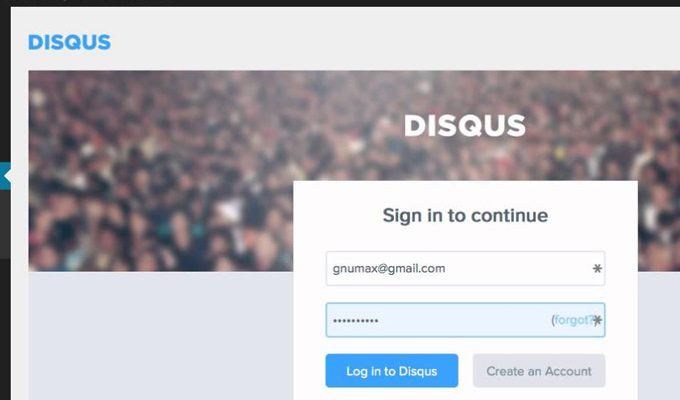 disqus wordpress comments plugin screenshot