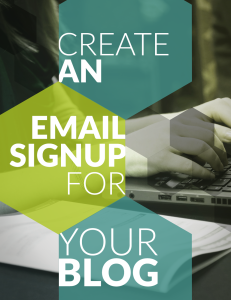 create-an-email-signup